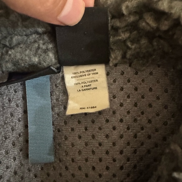 Patagonia Vest Jacket Boy M 10 Sherpa Deep Pile Fleece Outdoor Vintage USA 1996 - Picture 4 of 11